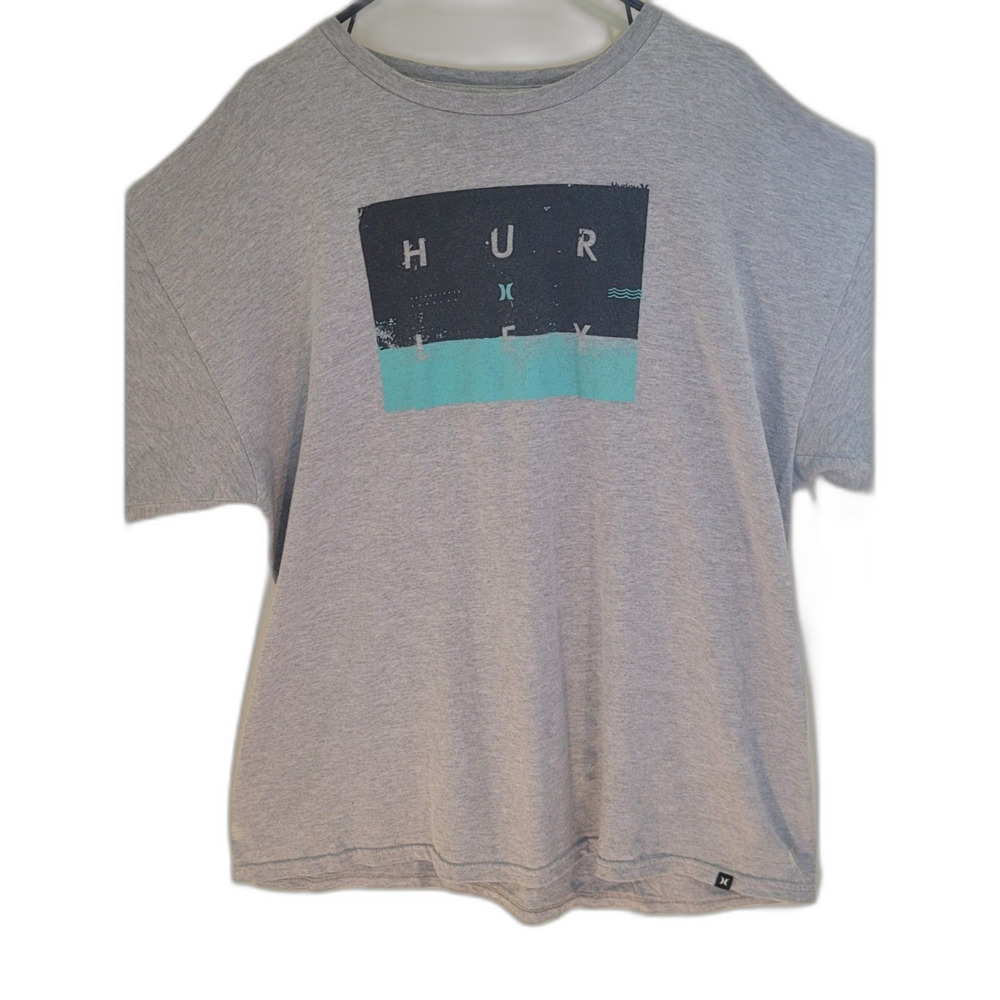Hurley Men's Vintage T-Shirt  Short Sleeve Lightweight 2x